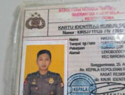 5 tahun mengaku sebagai anggota Brimob Haerul diamankan polisi setelah 5 tahun mengaku sebagai anggota Brimob Polda Sulsel melakukan penyamaran.(Humas Polrestabes Makassar)