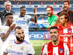 Poster derbi Madrid musim 2021-2022.(DOK. LALIGA)