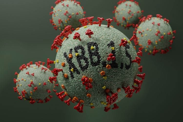 Ilustrasi Omicron subvarian XBB 1.5 yang dijuluki sebagai Kraken.(SHUTTERSTOCK/Pete Hansen)