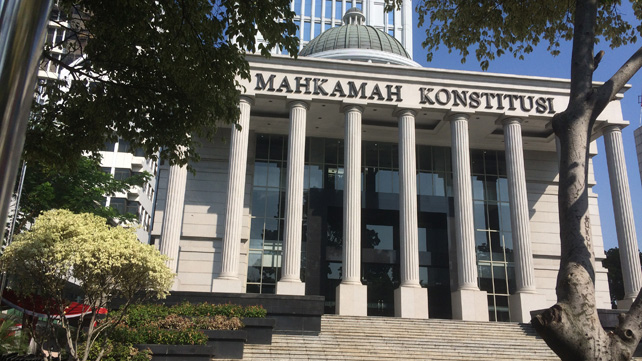 Ilustrasi. Gedung Mahkamah Konstitusi (MK). Foto: dok/Farid