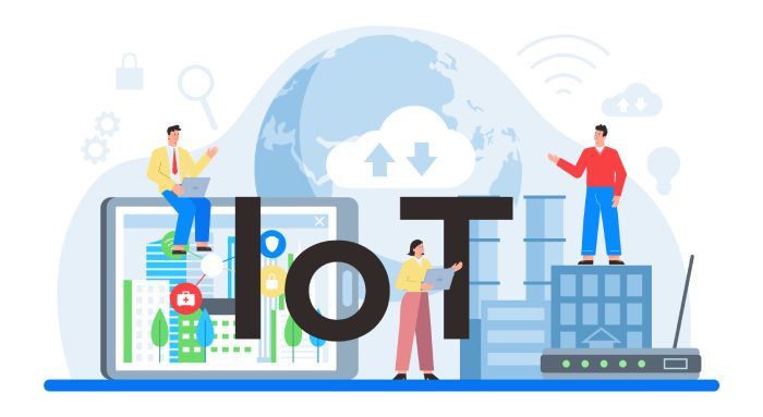 Ilustrasi internet of things. (Image by vector4stock on Freepik)