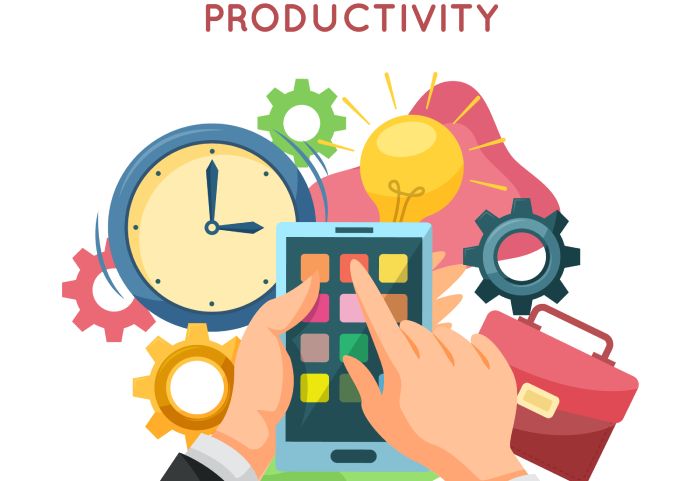 Ilustrasi konsep produktivitas. (Freepik)